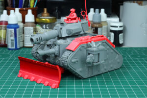 Warhammer 40,000 - Retro Terrain Leman Russ Tank Wreck