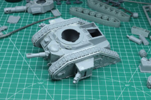 Warhammer 40,000 - Retro Terrain Leman Russ Tank Wreck
