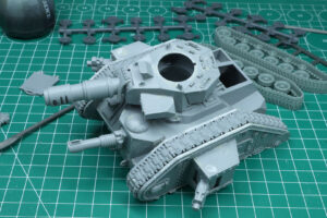 Warhammer 40,000 - Retro Terrain Leman Russ Tank Wreck
