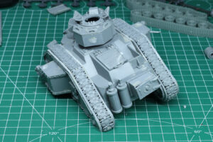 Warhammer 40,000 - Retro Terrain Leman Russ Tank Wreck