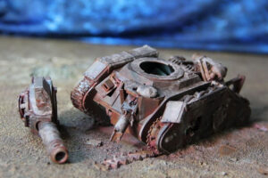 Warhammer 40,000 - NeoxRonin Leman Russ Wreck