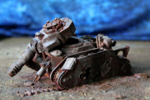 Warhammer 40,000 - NeoxRonin Leman Russ Wreck