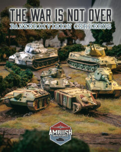 Ambush Miniatures - The War is not over Panzerdivision Cerberus