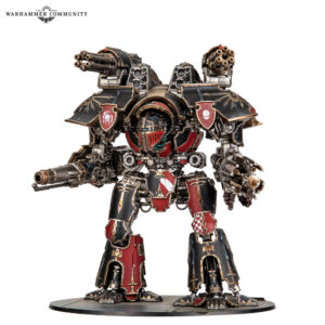 Legions Imperialis / Adeptus Titanicus - Warlord Titan with Quake Cannon and Conversion Beam Extirpator