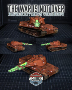 Ambush Miniatures - Panzerdivision Cerberus Panzer VIII Löwe Project Fenris