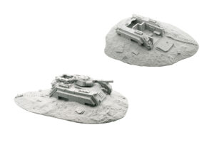 Warhammer 40,000 - Abandoned Chimera by Forgeworld