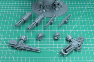 Legions Imperialis - Warlord Titan with Quake Cannon and Conversion Beam Extirpator