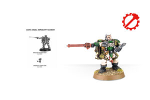 Warhammer 40,000 - Scout Sergeant Naaman of the Dark Angels