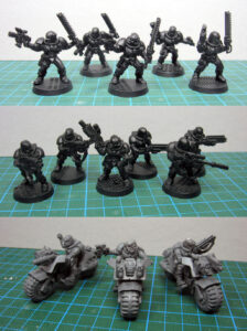 Warhammer 40,000 - Space Marine Scouts