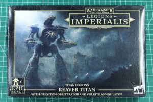 Legions Imperialis - Reaver Titan with Graviton Obliterator and Volkite Annihilator