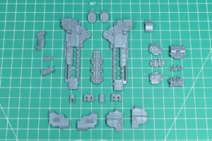 Legions Imperialis - Warlord Titan with Volkite Destructor and Macro-Gatling Blaster