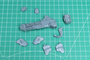 Legions Imperialis - Warlord Titan with Volkite Destructor and Macro-Gatling Blaster
