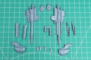 Legions Imperialis - Warlord Titan with Volkite Destructor and Macro-Gatling Blaster