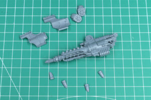 Legions Imperialis - Warlord Titan with Volkite Destructor and Macro-Gatling Blaster