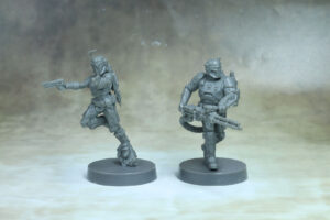 Star Wars Legion – Mandalorian Leaders - Paz Vizsla and Bo Katan Kryze