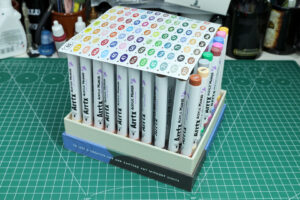 Arrtx 90A Colors Acrylic Marker Pens Paint Brushes