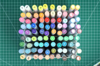 Arrtx 90A Colors Acrylic Marker Pens Paint Brushes