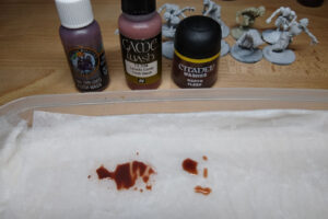 Paints - Washes by Two Thin Coats, Vallejo and Citadel