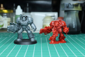 Space Hulk - Space Marine with Heavy Flamer