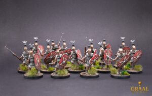 Graal Miniatures - Marius Mules Roman Kickstarter