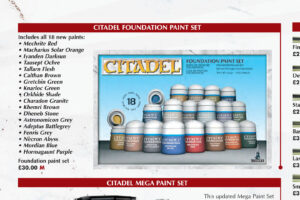 Games Workshop - Citadel Foundation Paint Set 2007