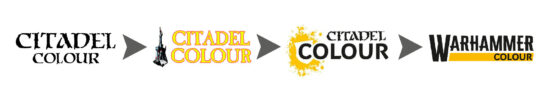 Games Workshop - Citadel Colour / Warhammer Colour Logos